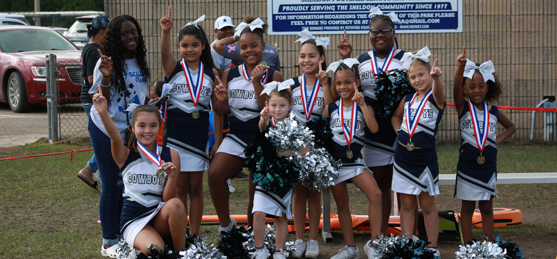 1st Place Cheer Competition Winners 2018- Cowboys