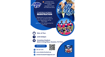 SFL Cheer Coach Opportunity!